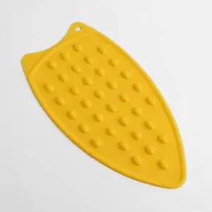 다리미 받침대(옐로우) 다리미판 실리콘받침대