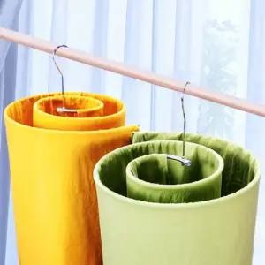 원형 빨래건조대 이불