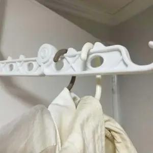 빨래건조대 문걸이 접이식 화이트 문걸이빨래건조대