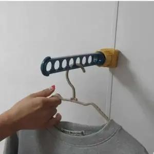 창틀 빨래건조대 네이비 좁은방행거 문걸이빨래건조대