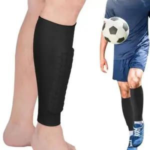 축구정강이보호대 남녀공용 실리콘 보호대 아대 블랙 통기성우수