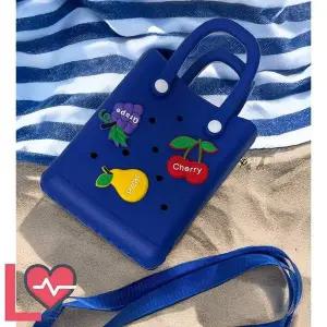 [에이치플러스몰]ToB 롱타임헬씨 블루 아쿠아가방 워터밤 흠뻑쇼 비치백제작