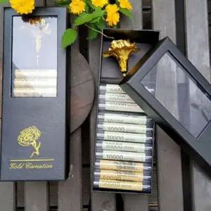 골드 카네이션 용돈상자 어버이날 감사 선물 브로치 스승의날