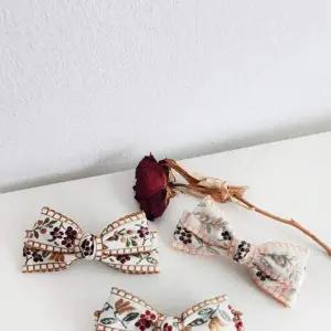 플라워 디자인 트윈 자동 헤어핀 국내 핸드메이드 귀여운 헤어