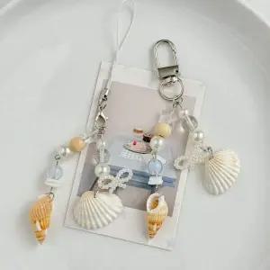 [골드스마일]소라 진주 물고기 바다 여름 제주 여수 강릉 소품 가방걸이 해변