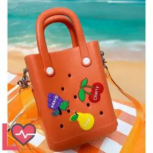 ToB 롱타임헬씨 오렌지 아쿠아 방수 가방 헬스장굿즈 미니 크로스백