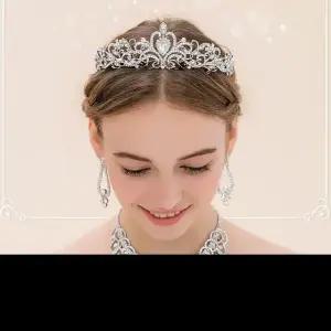셀프웨딩 파티용 큐빅 장식 왕관 브라이덜샤워 돌잔치 스냅촬영