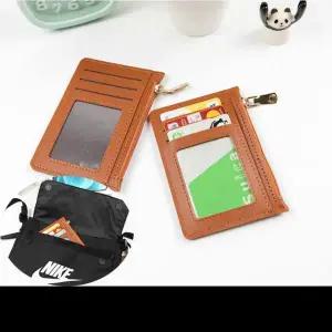 5포켓 휴대용 명함 지갑 동전 신용카드 가죽 케이스 1P 버스