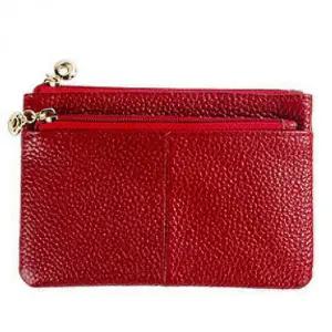 슬림 가죽 카드지갑 미니 파우치형 지폐 수납지갑 콤팩트 디자인