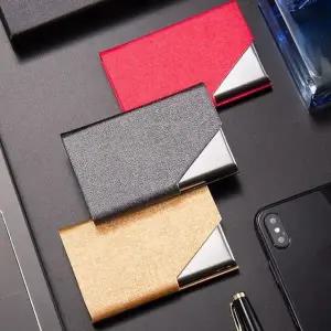 카드지갑 자석 명함케이스 휴대용 명함 홀더 슬림 카드홀더 컴팩트