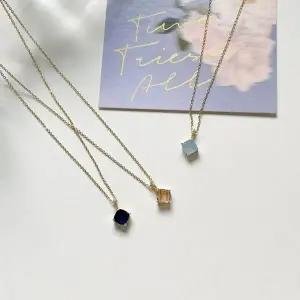 스위트 볼 골드 체인 목걸이 3가지 컬러 세련된 여성 쥬얼리