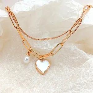 귀여운 학생 우정 레이어드 팔찌 화이트데이 선물용 써지컬 스틸