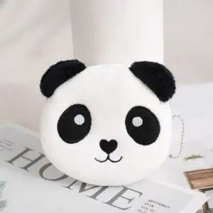 팬더 디자인 미니 동물 모양 동전지갑 카드 수납 가능 소형 지퍼