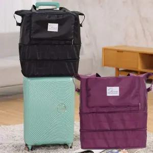 4단 다용도 보스턴 숄더백 장바구니 캐리어 보조가방 여행용