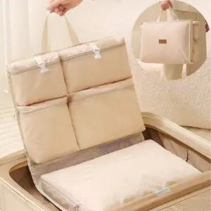 여행용 휴대용 파우치 캐리어 보조 수납가방 접이식 이너백