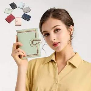 여권 지갑 커버 티켓 카드 수납 파우치 가죽 여행용 케이스 신혼