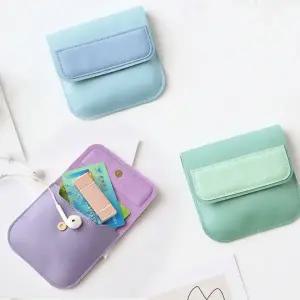 [골드스마일]미니 학생용 카드 지갑 파우치 교통카드 명함 케이스 남녀 공용