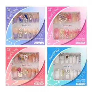 쥬얼 네일 키트 3000 1박스 12개 / 손톱 파츠 네일팁