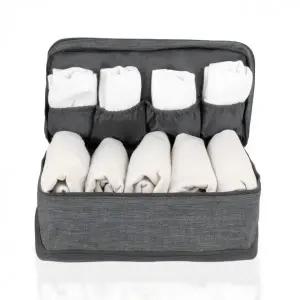 여행용 양말 속옷 파우치 그레이 휴대용 정리 가방 여행 수납