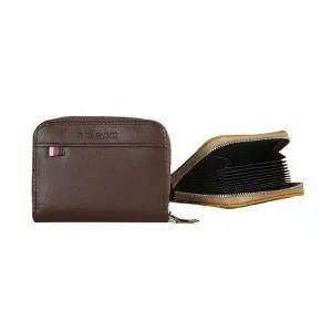 슬림 명함 케이스 카드 지갑 콤팩트 수납형 가죽 카드홀더 1.7cm 10x7