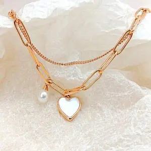 귀여운 학생 우정 레이어드 팔찌 화이트데이 선물용 써지컬 스틸