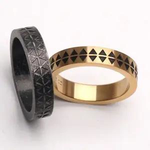 빈티지 남성 반지 잉카 문양 디자인 링 독특한 남자 가락지 기념일