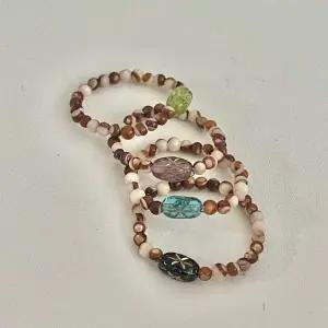 빈티지 스타일 체코 비즈 반지 커플 우정 링 고급 소품 플리마켓