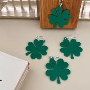 [셀러에이드]행운의 초록 가방걸이 그리너리 소품 인테리어 장식 소품샵 소형