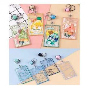 [셀러에이드]투명 교통카드 지갑 케이스 귀여운 카드홀더 교통카드케이스