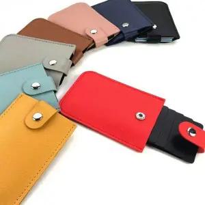 [셀러에이드]슬라이드 카드지갑 남녀공용 카드홀더 케이스 미니 월렛 교통 신용