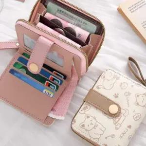 [셀러에이드]캐릭터 디자인 고양이 미니 지퍼 반지갑 동전파우치 여행용