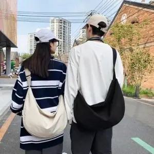 크루아상 크로스백 라지 무지 크로스 토드 숄더 데일리 가방_24636209