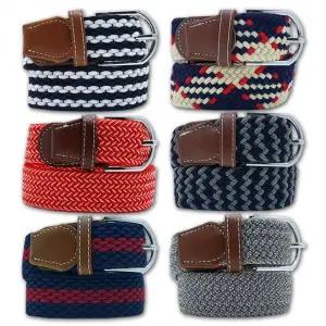 [콩심팥심]노펀칭 신축 밴딩 허리띠 남녀공용 남성 여성 청바지 스트레치