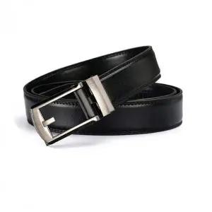남성용 소가죽 원터치 자동 허리벨트 28인치부터 48인치 조절 가능