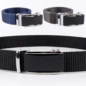 남성용 블랙 캐주얼 자동 허리띠 남자 벨트 청바지용 골프