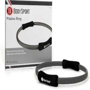 허벅지 코어 팔 등을 조각하는 폼 패딩 그립이 있는 바디 스포츠 필라테스 링 그레이