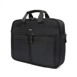 블랙 남성 심플 서류가방 세련된 크로스백 브리프케이스 30대 40대