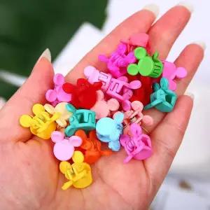 [에이치플러스몰]TBZ 믹키 블루밍 헤어집게핀 10개입