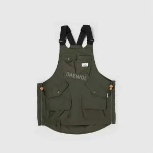 캠핑 앞치마 목공 공방 공예 라이트 다용도 캔버스 원예