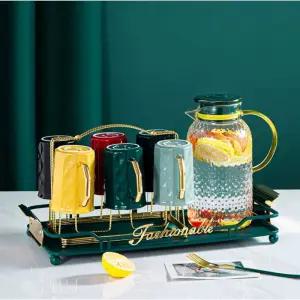 물컵 세트 북유럽풍 머그컵 도자기 프놈펜 찻잔세트 홈카페