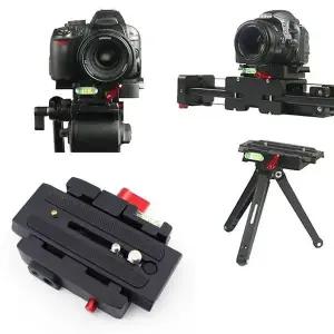 [골드스마일]카메라 삼각대 퀵릴리즈 플레이트 브라켓 거치대 스탠드