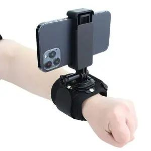 [골드스마일]핸드폰 촬영용 손목 거치대 마운트 액션캠 호환 브라켓 스마트폰