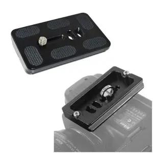 카메라 퀵슈 플레이트 70mm 브라켓 마운트 삼각대 딩 DSLR 액세서리