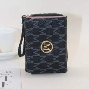 [셀러에이드]고퀄리티 여성 패션 직장인 M로고 반지갑 동전 지갑 반 여자 카드