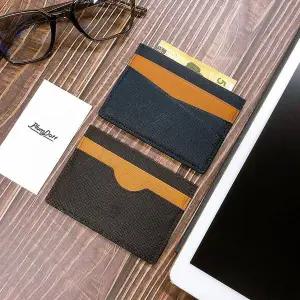 [셀러에이드]TBZ 국산 플럼도트MA2 MA3 소가죽 사피아노 심플 카드지갑 명함지갑