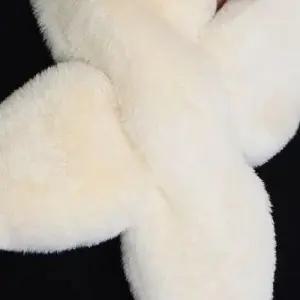 심플 퍼 목도리 머플러 여성용 쁘띠 털 머플러 목도리 WFG8GD4