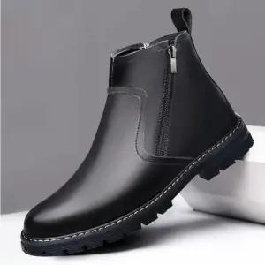 남성 블랙 양쪽 옆지퍼 첼시부츠 봄 가을 시크 워커 WFG7J8A