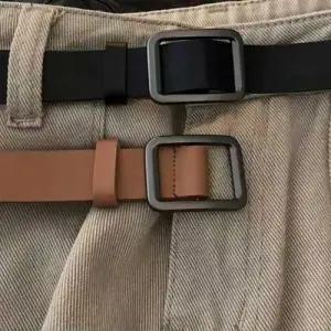 구멍없는 여성 벨트 얇은 허리띠 패션벨트 청바지코디 WFG676F