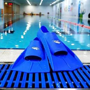 [셀러허브]스퍼트 훈련용 숏핀 오리발 J311168 운동 실내수영 (S46577290)