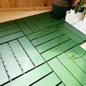 현관발판 조립식 조립식발판 베란다타일 발판바닥매트 9개